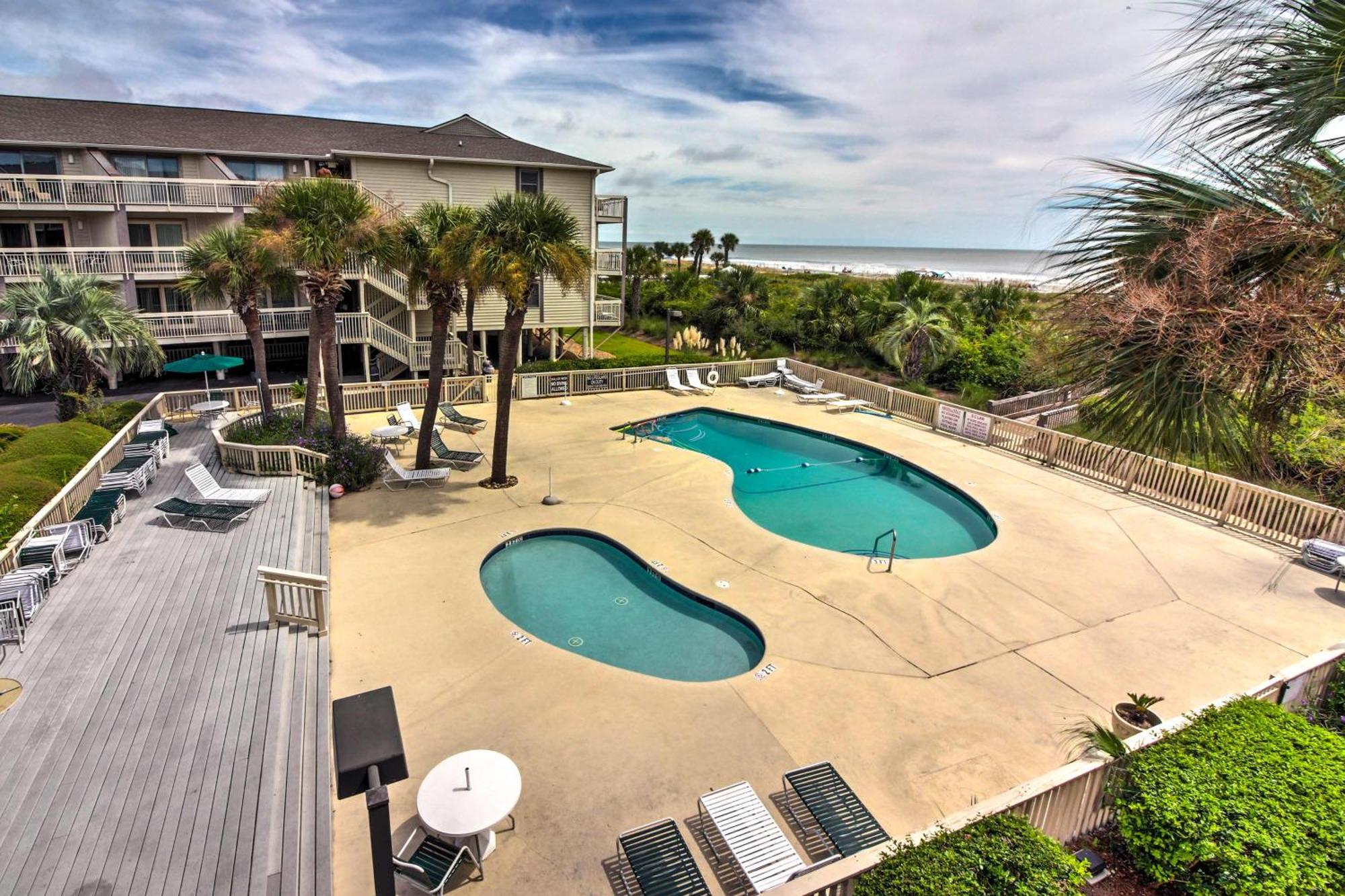Walk To Beach Resort Condo In Hilton Head! Hilton Head Island Buitenkant foto
